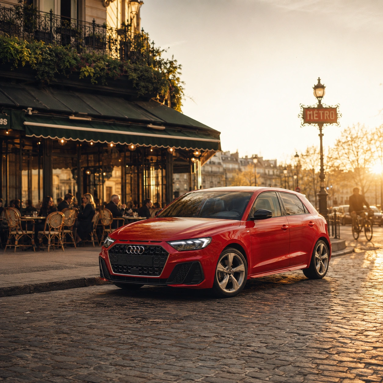Audi A1 à Paris — visuel d'ambiance Bauer Days