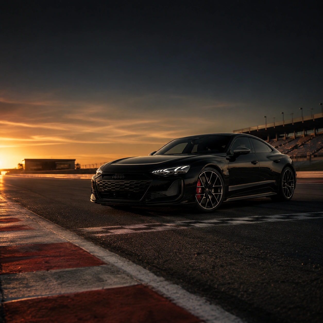 Audi RS e-tron GT sur circuit — visuel d'ambiance Bauer Days